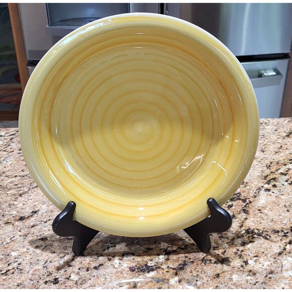 Phillip & Richard Swirl Dinner Plate Yellow (Qty 1) 10 1/2" - Picture 6 of 10